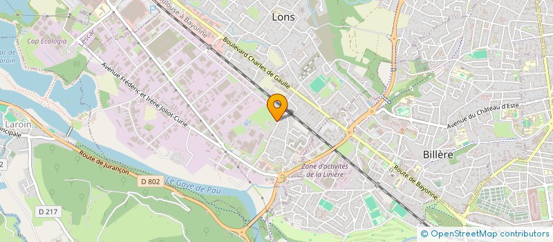 localisation de l'entreprise ZLOUGUI à LONS