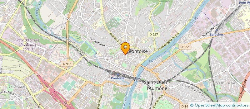 localisation de l'entreprise ZM à PONTOISE