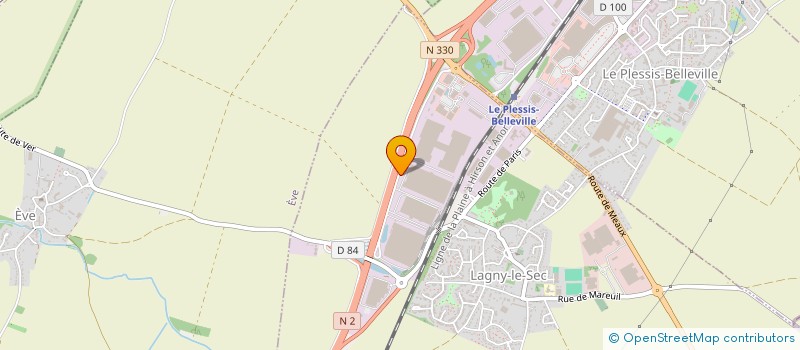 localisation de l'entreprise ZM  LAGNY-LE-SEC