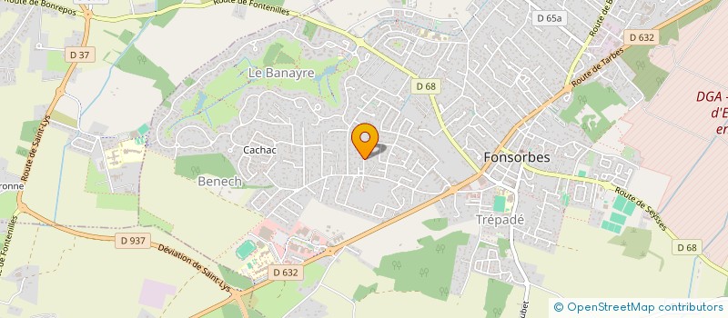 localisation de l'entreprise ZM AUTOMATISME  FONSORBES