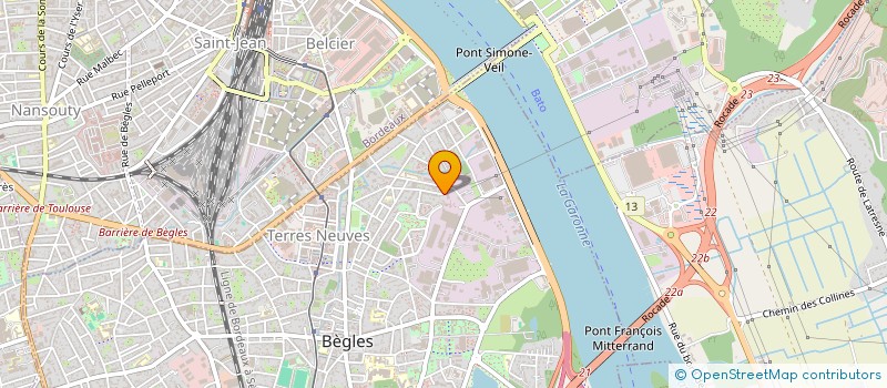localisation de l'entreprise ZM BATIMENT à BEGLES