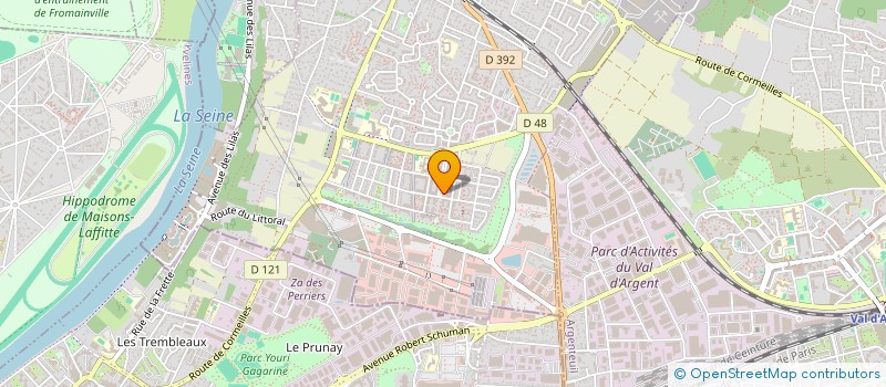 localisation de l'entreprise ZM CONSULTING  CORMEILLES-EN-PARISIS