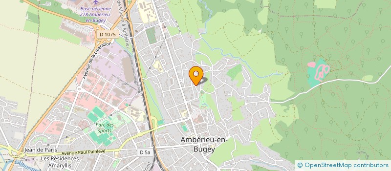 localisation de l'entreprise ZM IMMO  AMBERIEU-EN-BUGEY