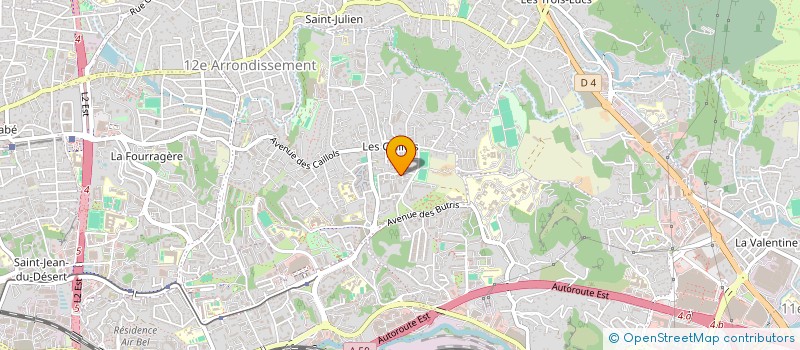 localisation de l'entreprise ZM VTC à MARSEILLE