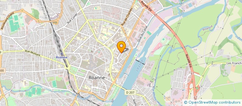 localisation de l'entreprise ZMAGENT  ROANNE