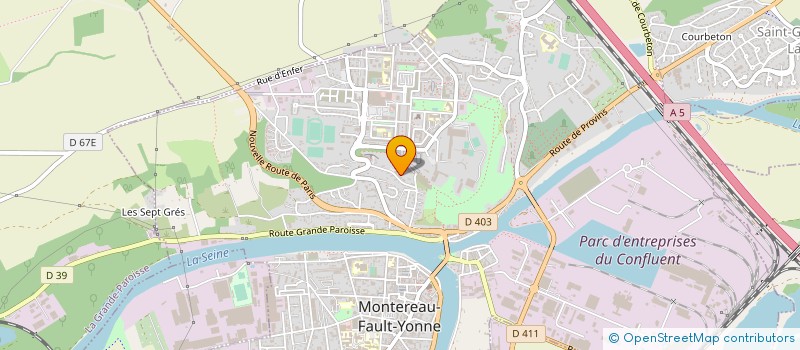 localisation de l'entreprise ZMCM  MONTEREAU-FAULT-YONNE