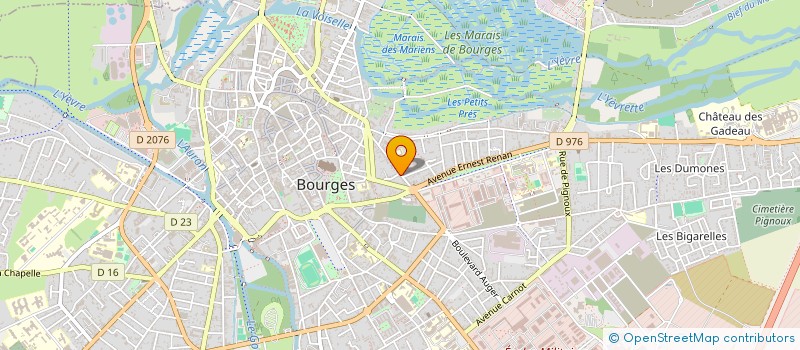 localisation de l'entreprise ZMF EXPANSION à BOURGES