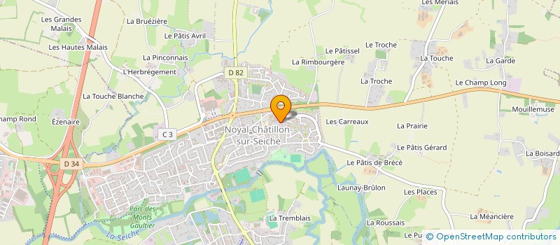 localisation de l'entreprise ZMI  SAINT-ERBLON