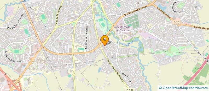 localisation de l'entreprise ZMS à CHOLET