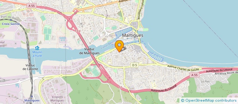 localisation de l'entreprise ZNELEC à MARTIGUES