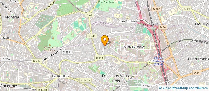localisation de l'entreprise ZNIBERMO à FONTENAY-SOUS-BOIS