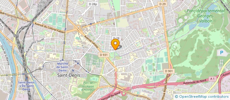 localisation de l'entreprise ZO à SAINT-DENIS