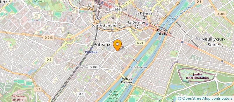 localisation de l'entreprise ZO CONSULTING & INVEST  PUTEAUX