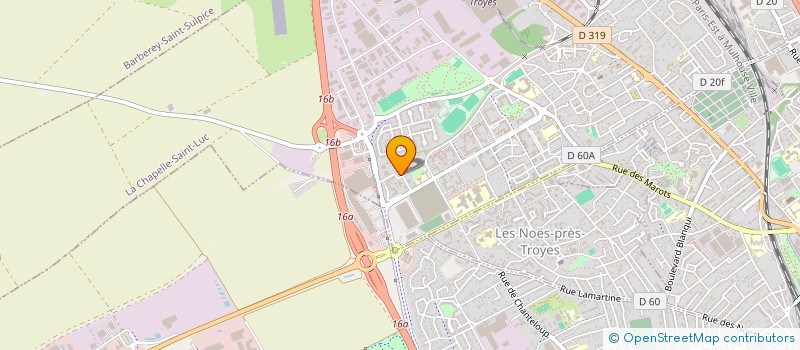 localisation de l'entreprise ZO-GO MARKET  LA CHAPELLE-SAINT-LUC