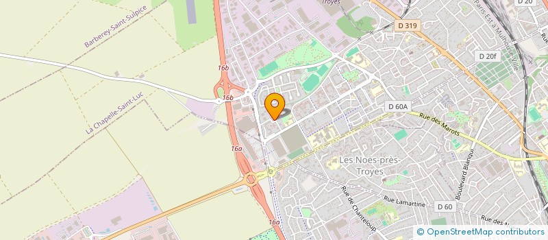 localisation de l'entreprise ZO-GO TOUT SERVICE  LA CHAPELLE-SAINT-LUC