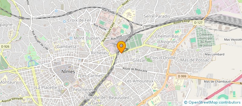 localisation de l'entreprise ZO KWE ZO  NIMES