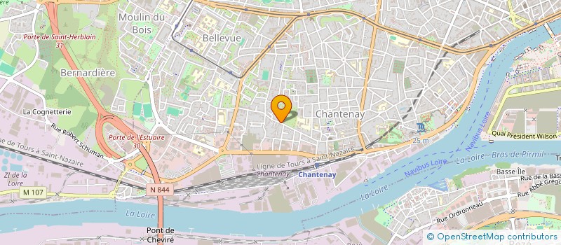 localisation de l'entreprise ZO LIFE à NANTES