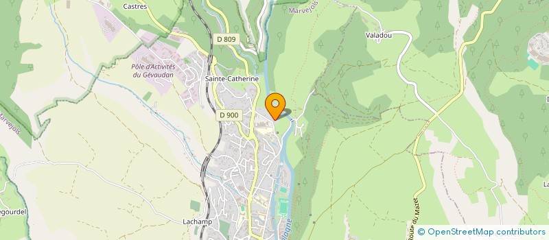 localisation de l'entreprise ZO PETACON à PEYRE EN AUBRAC