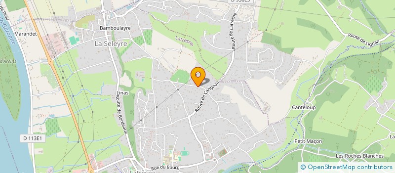 localisation de l'entreprise ZO&TALY  LATRESNE