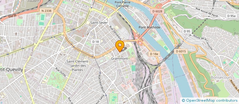 localisation de l'entreprise ZOA SERVICES à ROUEN