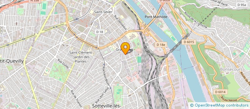 localisation de l'entreprise ZOA SOLUTIONS à ROUEN