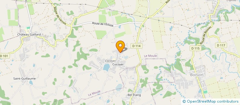 localisation de l'entreprise ZOAC à LE MOULE