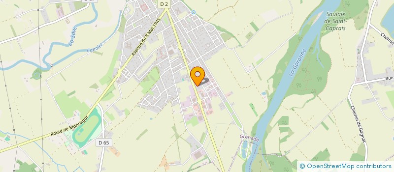 localisation de l'entreprise ZOCA  GRENADE