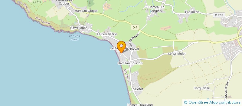 localisation de l'entreprise ZOCALO  LES PIEUX