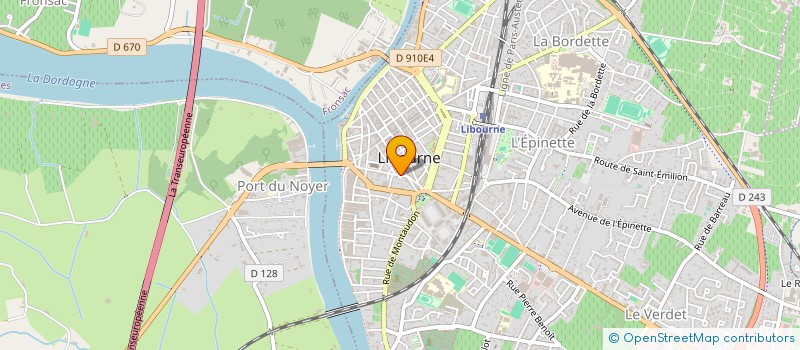 localisation de l'entreprise ZOCCO à LIBOURNE