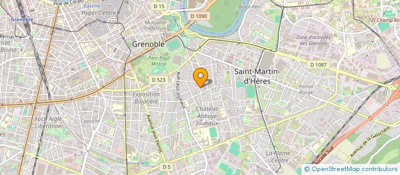 localisation de l'entreprise ZOCHASO à GRENOBLE
