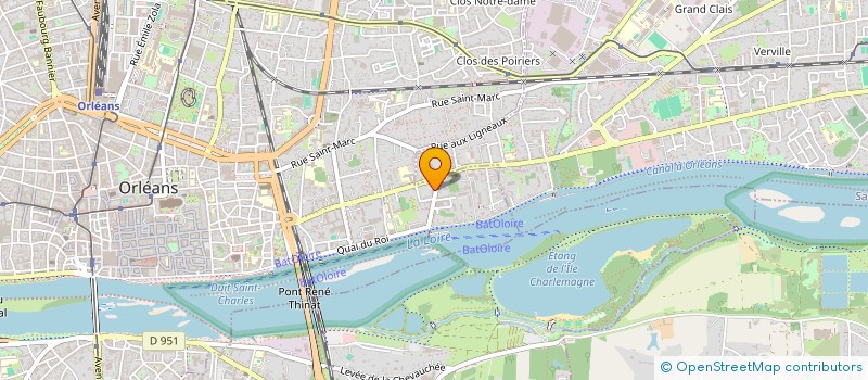 localisation de l'entreprise ZOCOM  ORLEANS