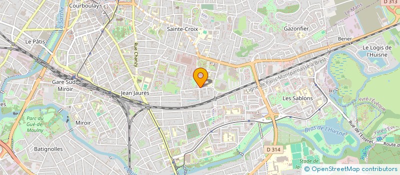 localisation de l'entreprise ZODIA COMMUNICATION  LE MANS