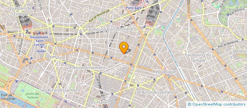 localisation de l'entreprise ZODIAC  PARIS