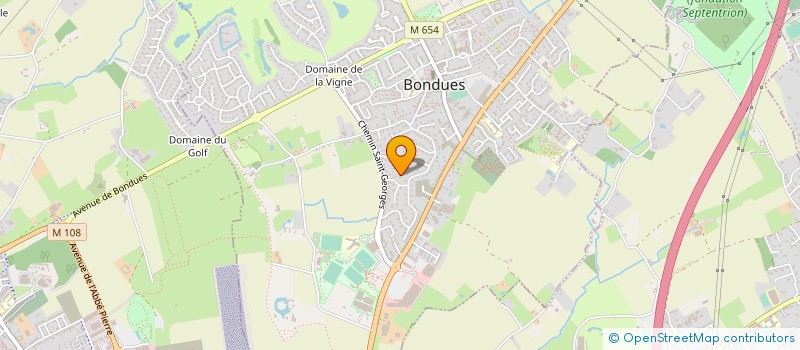 localisation de l'entreprise ZODIACO COMPAGNIE MARITIME  BONDUES