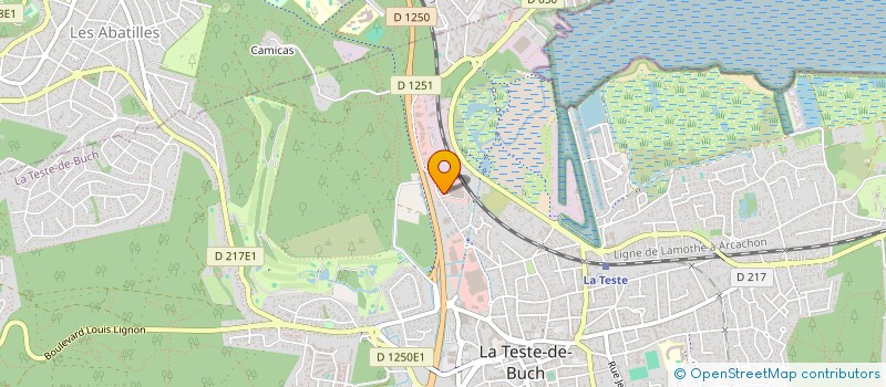 localisation de l'entreprise ZOE 2 à LA TESTE-DE-BUCH