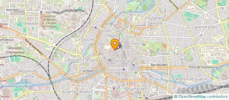 localisation de l'entreprise ZOE à RENNES