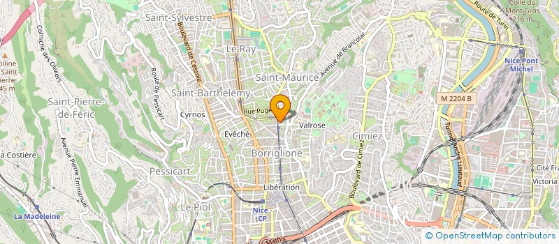 localisation de l'entreprise ZOE à NICE