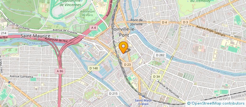 localisation de l'entreprise ZOE à JOINVILLE-LE-PONT