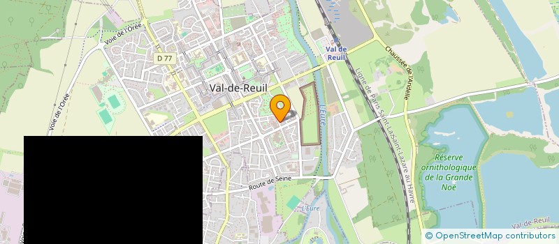 localisation de l'entreprise ZOE  VAL-DE-REUIL
