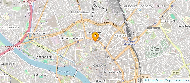 localisation de l'entreprise ZOE à TOULOUSE
