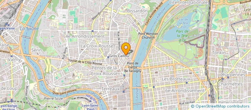 localisation de l'entreprise ZOE  LYON