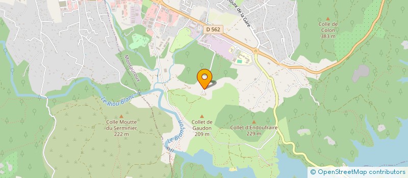 localisation de l'entreprise ZOE  MONTAUROUX