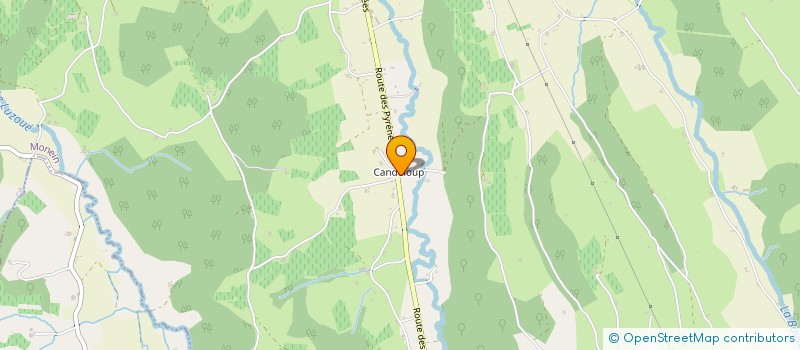 localisation de l'entreprise ZOE à MONEIN