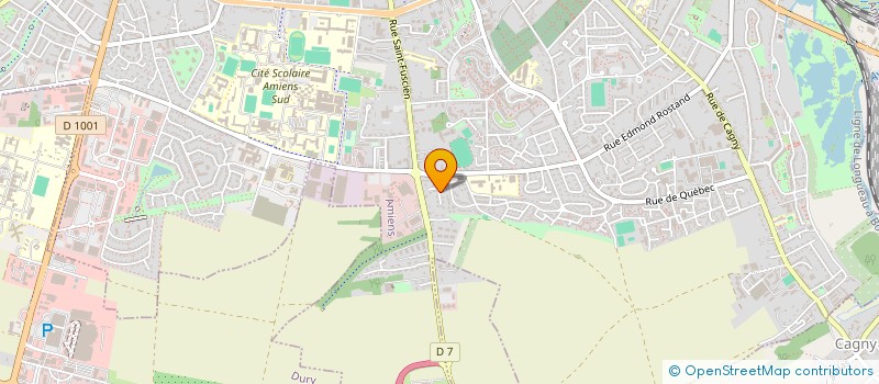 localisation de l'entreprise ZOE à AMIENS
