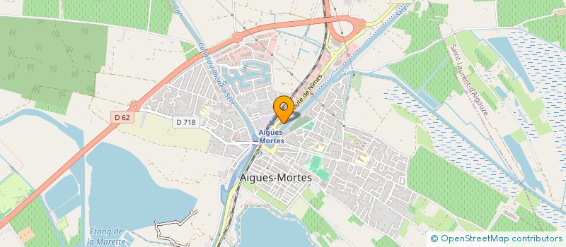 localisation de l'entreprise ZOE à AIGUES-MORTES