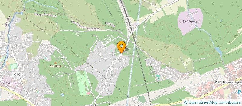 localisation de l'entreprise ZOE à LES PENNES-MIRABEAU