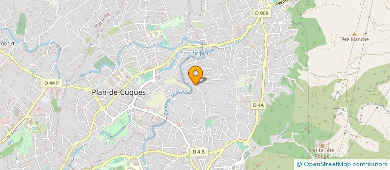 localisation de l'entreprise ZOE ASSURANCES à PLAN-DE-CUQUES