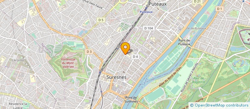 localisation de l'entreprise ZOE E.T.C ! à SURESNES