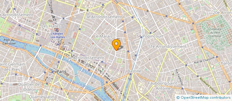 localisation de l'entreprise ZOE ET COMPAGNIE  PARIS