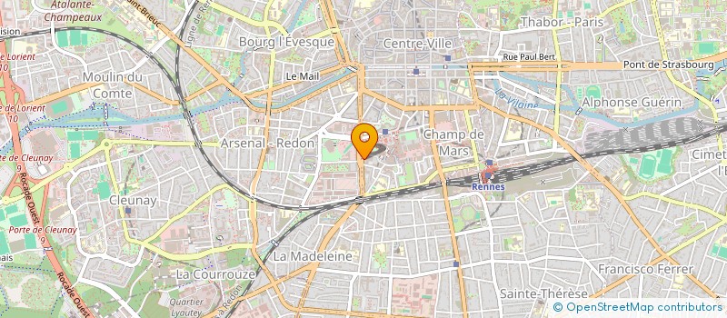 localisation de l'entreprise ZOE ET SALOME BIS à RENNES